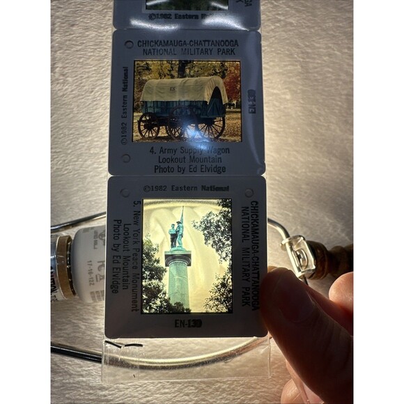 NWT VTG Chickamauga Chattanooga Nat’l Military Park Souvenir Photo Slides 1982 - Picture 7 of 9